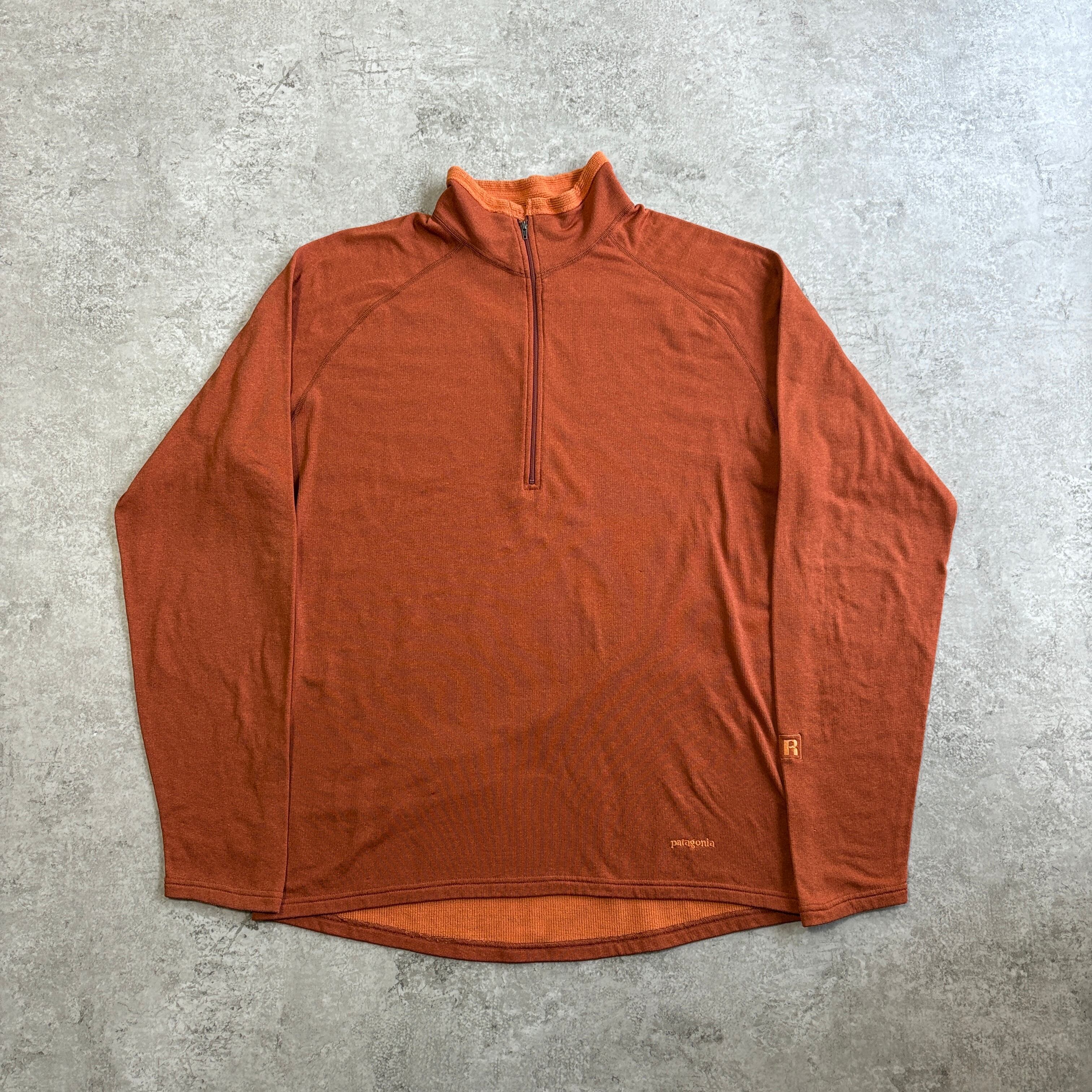 パタゴニア patagonia R.5 ポーラテック S 00s USA製 patagonia R.5 Top Pullover 【 orange 】 ” POLARTEC