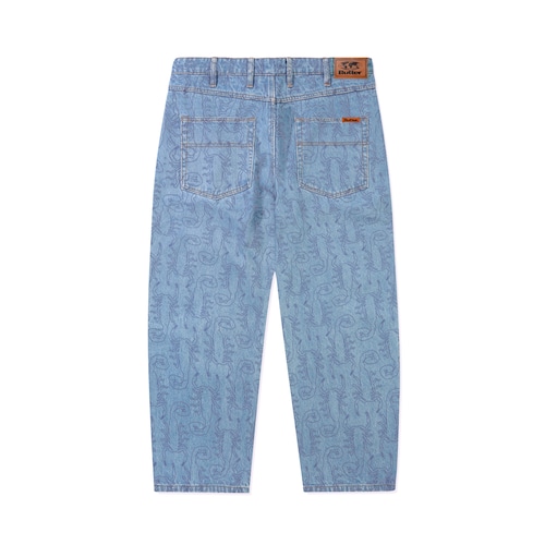 BUTTER GOODS SCORPION DENIM JEANS WASHED INDEGO 30INCH