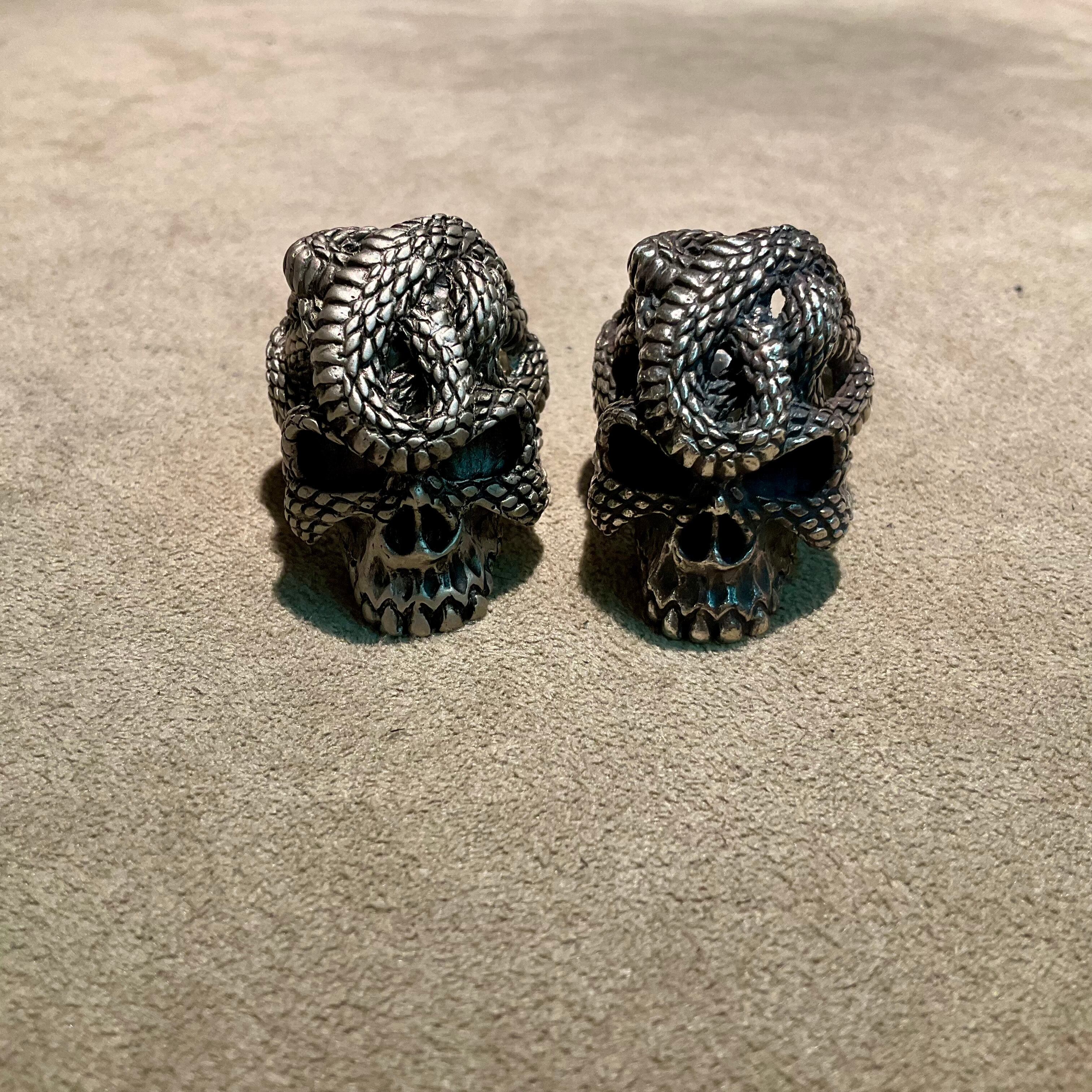 haraKIRI ハラキリ 蛇髑髏 Ring アンティーク | FirstOrderJewelry