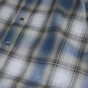 cotton ombre check shirt