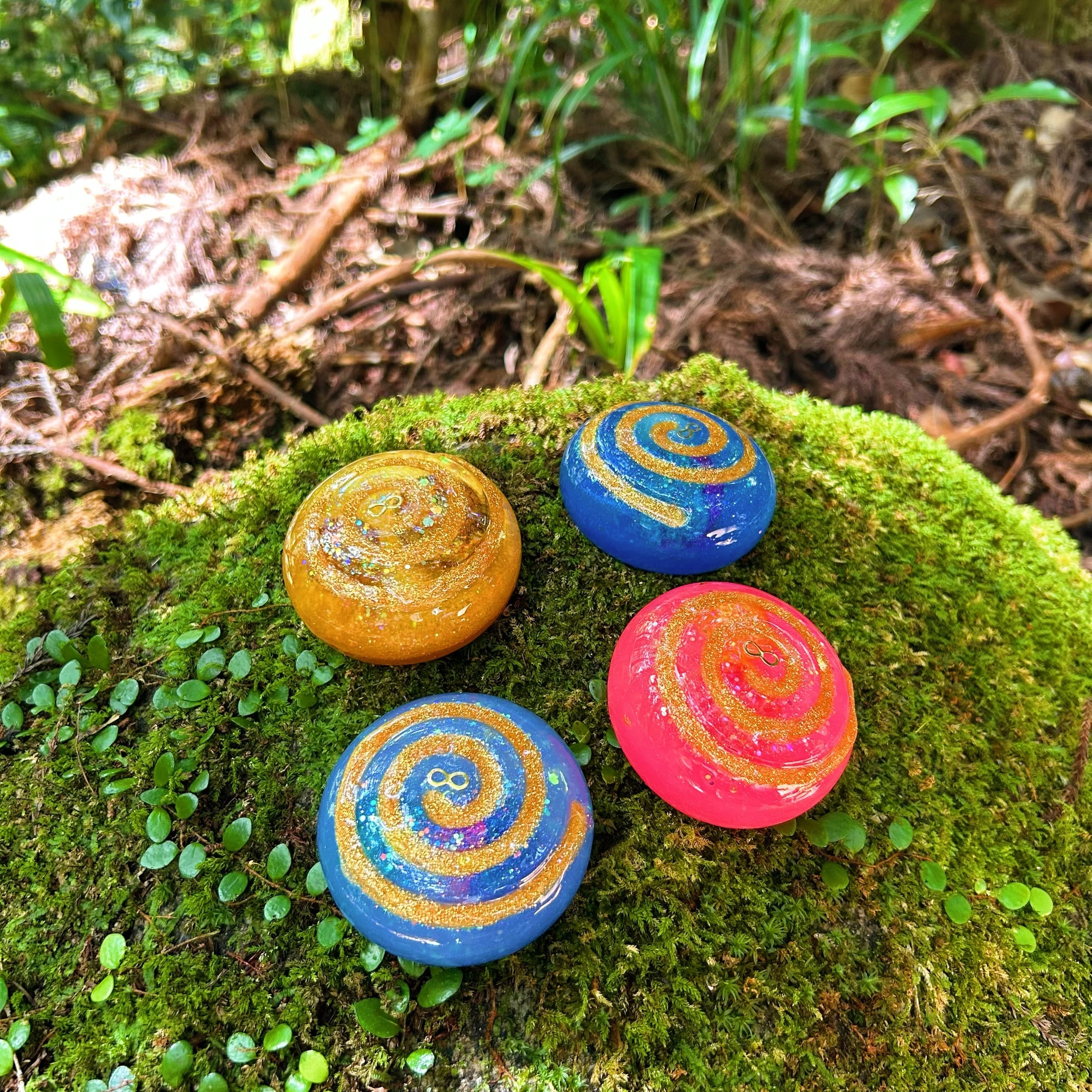 奇跡を呼ぶ*開運ぐるぐる龍神さまオルゴナイト