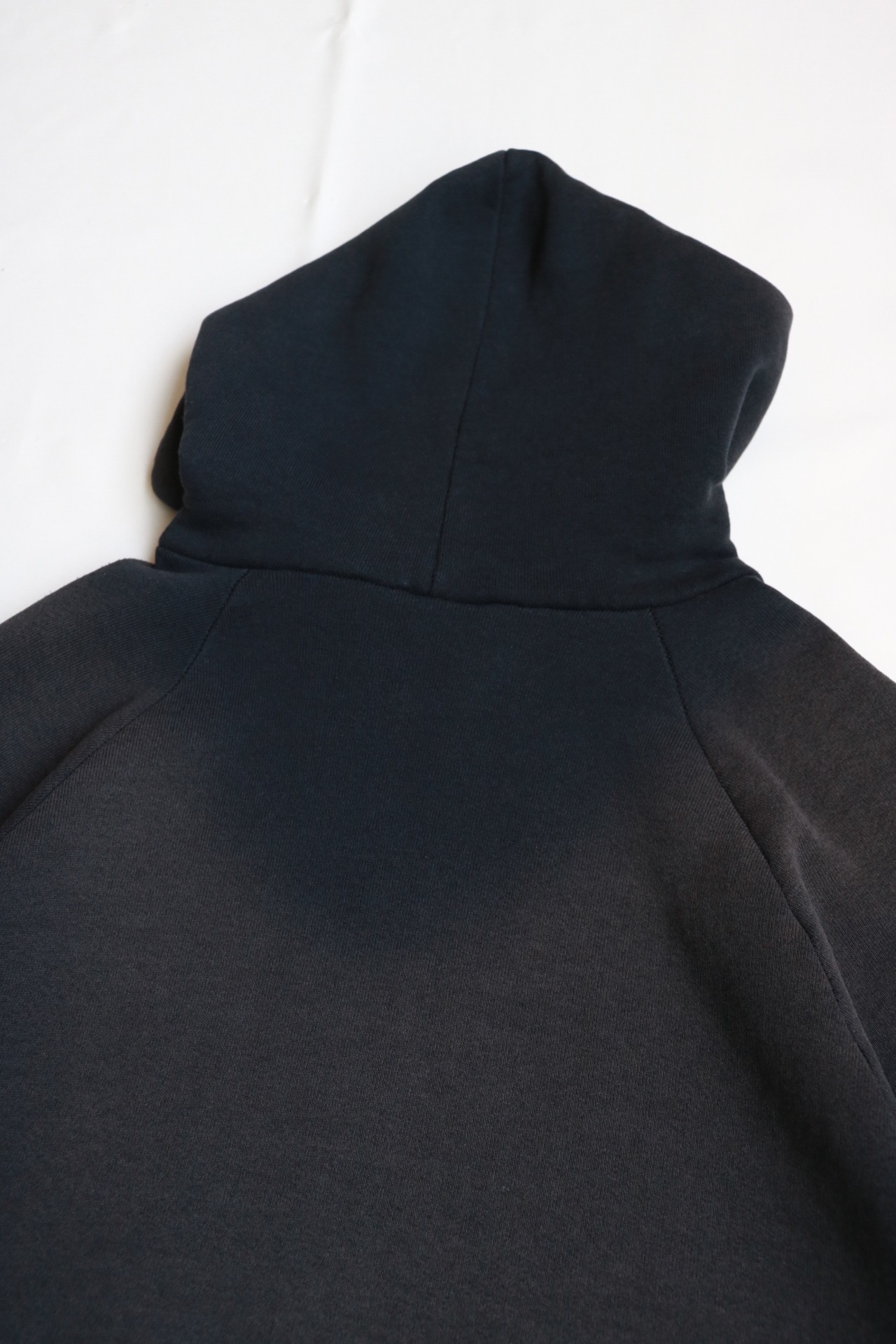 90s Fruit of the loom faded black hoodie