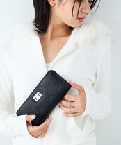 GYDA : ROUND FASTENER LONG WALLET GY-W471