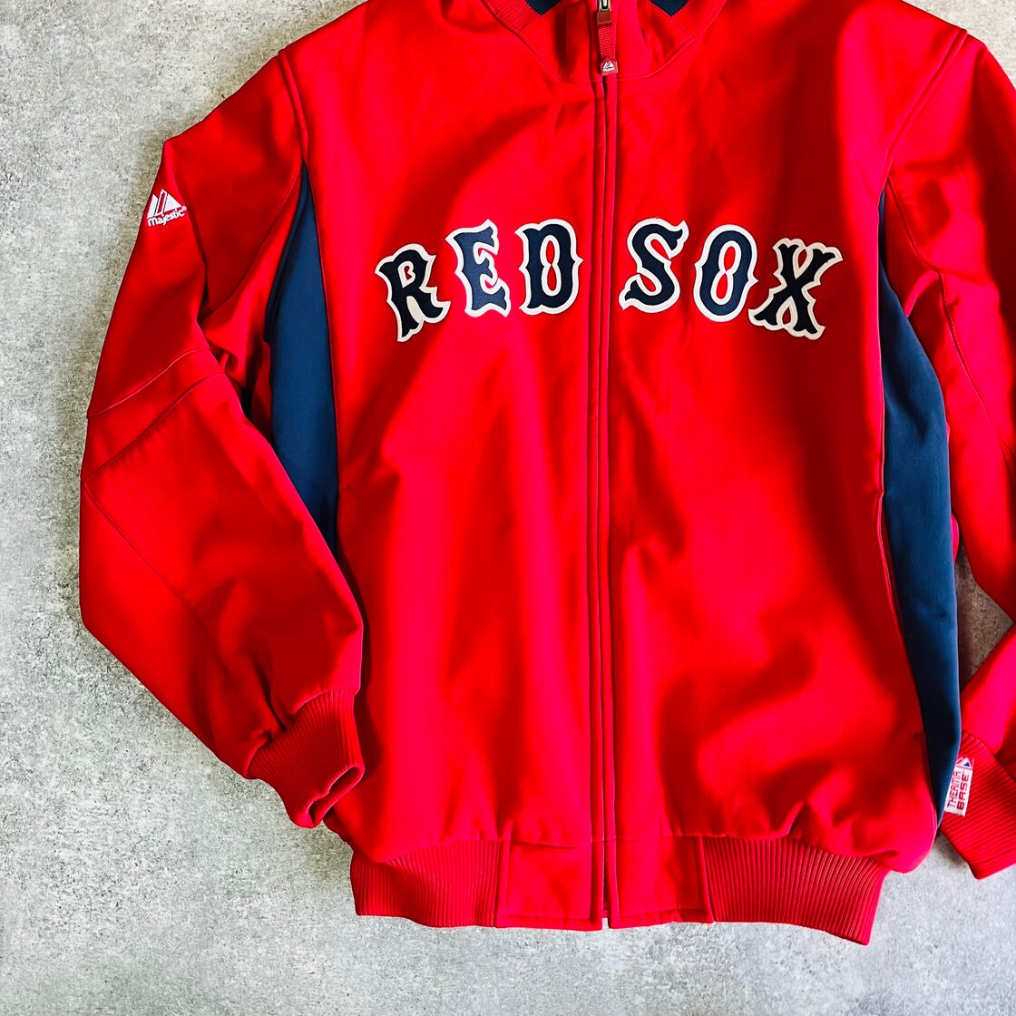 majestic ボストン レッドソックス スタジャン ユニフォーム 新品 mlb 