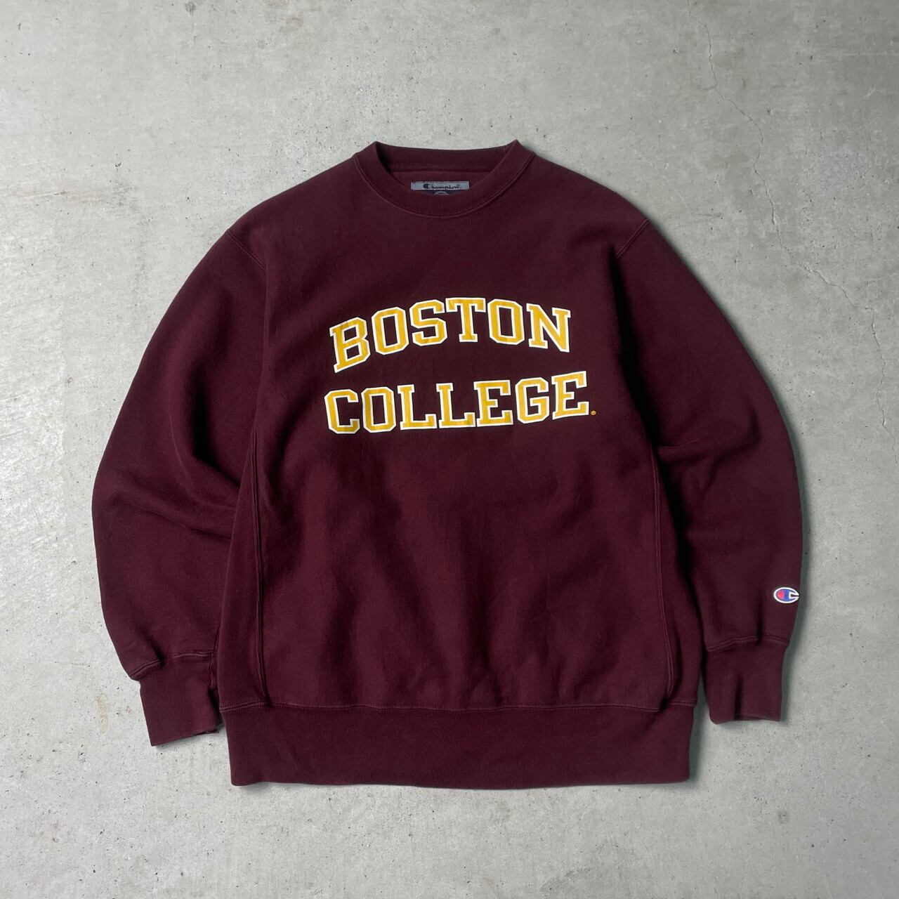 Champion ボストンカレッジ トレーナー L 90's Champion Reverse Weave Sweat 