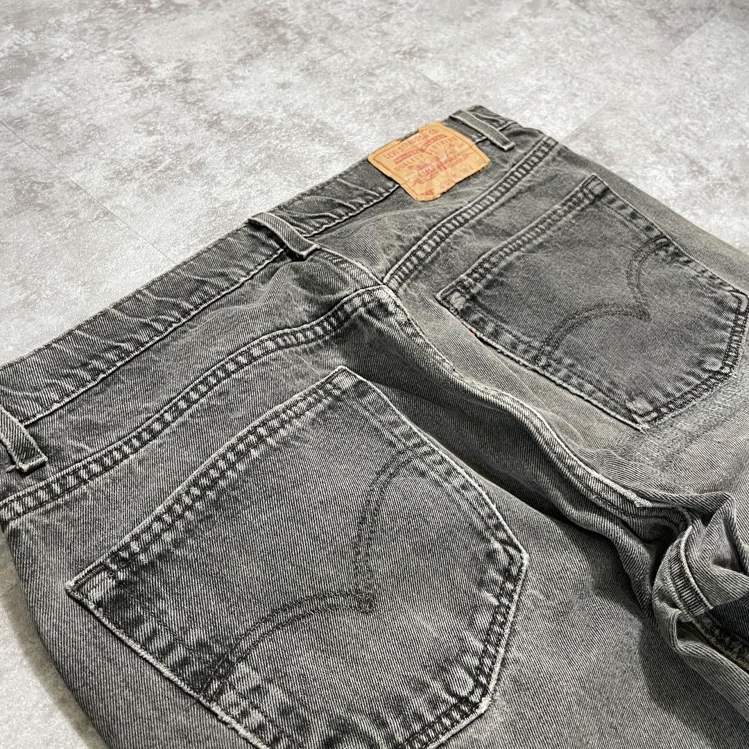 LEVI'S 565 ブラックジーンズ W34 L32 リーバイス565 【公式通販】