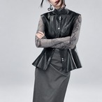 sheer pattern tops / l0548