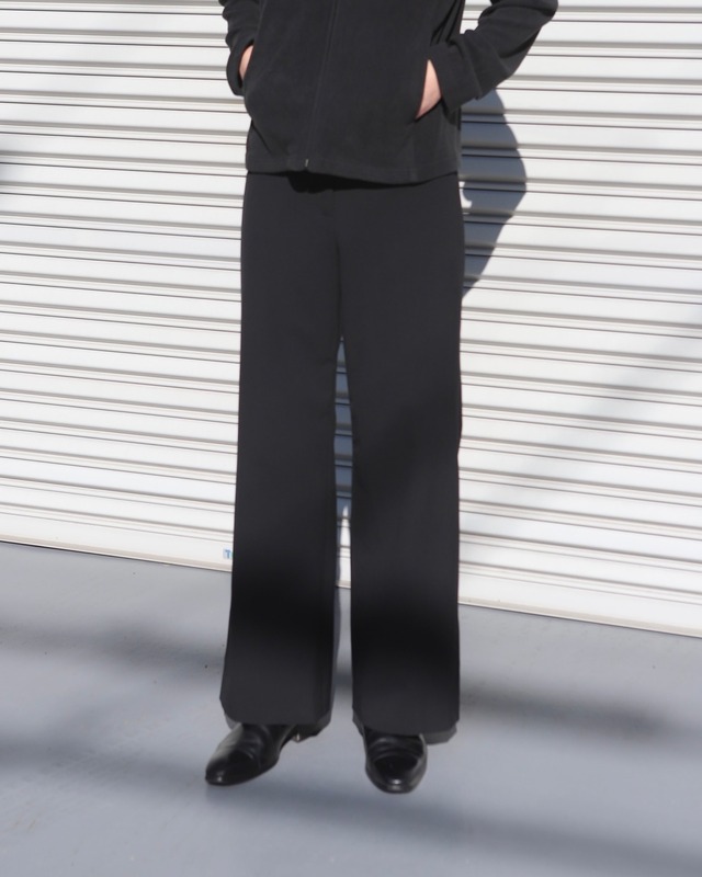 wide straight slacks