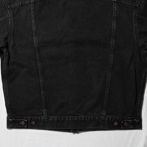 美品 L 70507-4159 Levi’s サルファーブラック デニムジャケット 製造地不明 リーバイス