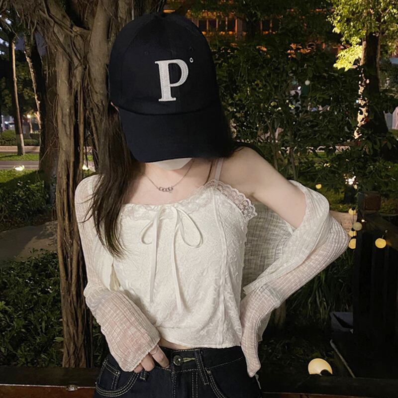 ホワイトレディーストップス サマー 夏物 試着室54633835916