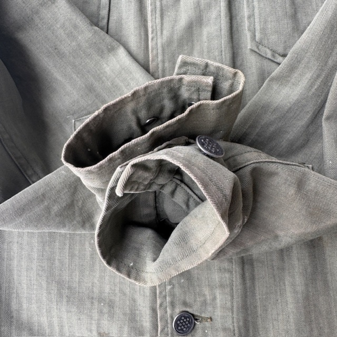 US Army M-41 HBT シャツジャケット 40s 画像11