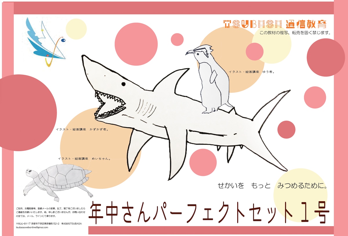 年中さんパーフェクトセット1号 | TSUBASA通信教育ネットショップ