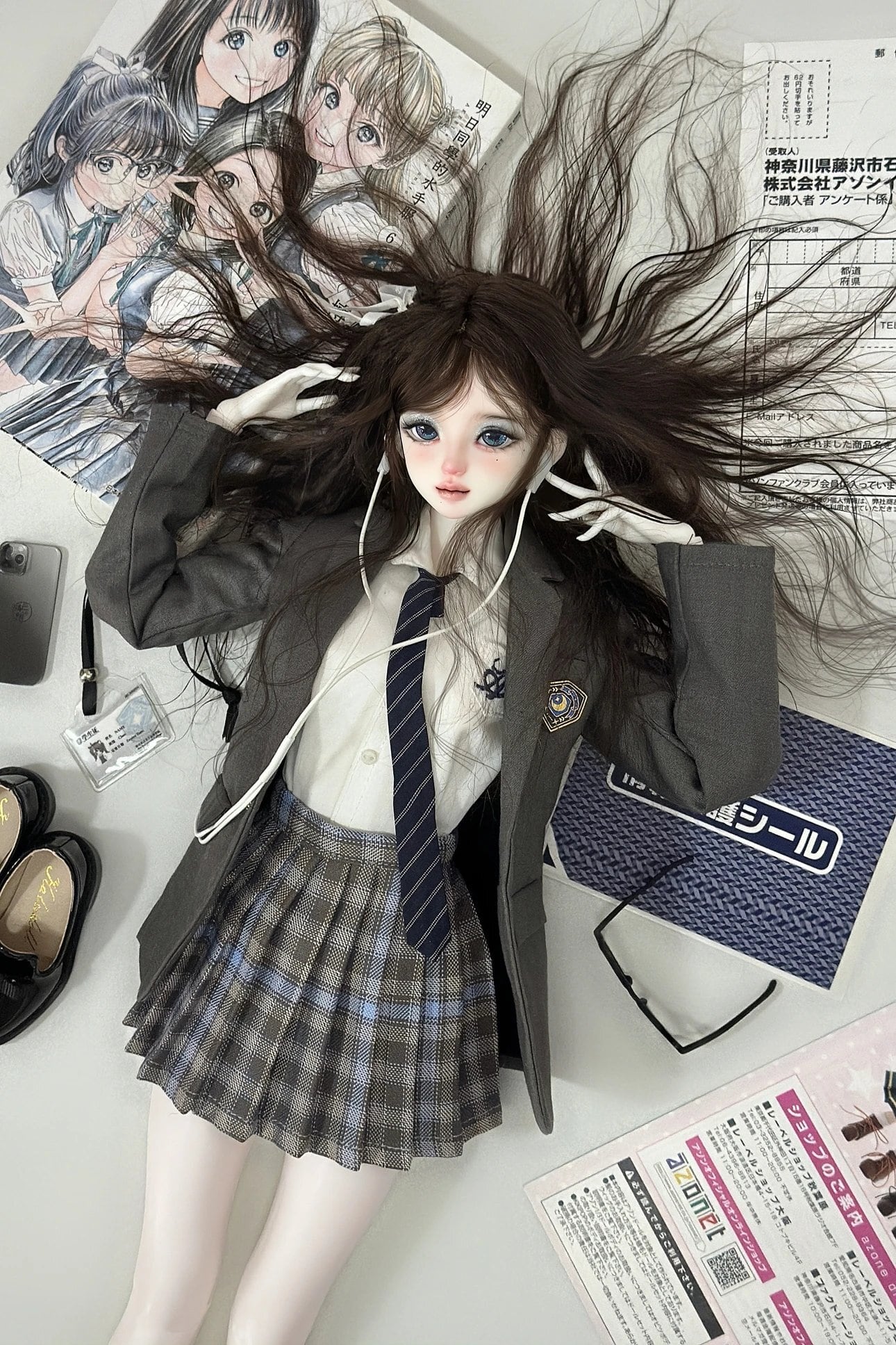 ☆賀賀☆ 確認用 mdd myoudollサイズ オーダー品 ☆はづき様専用☆MDD myoudollサイズ オーダー品 Myoudoll Delia 球体