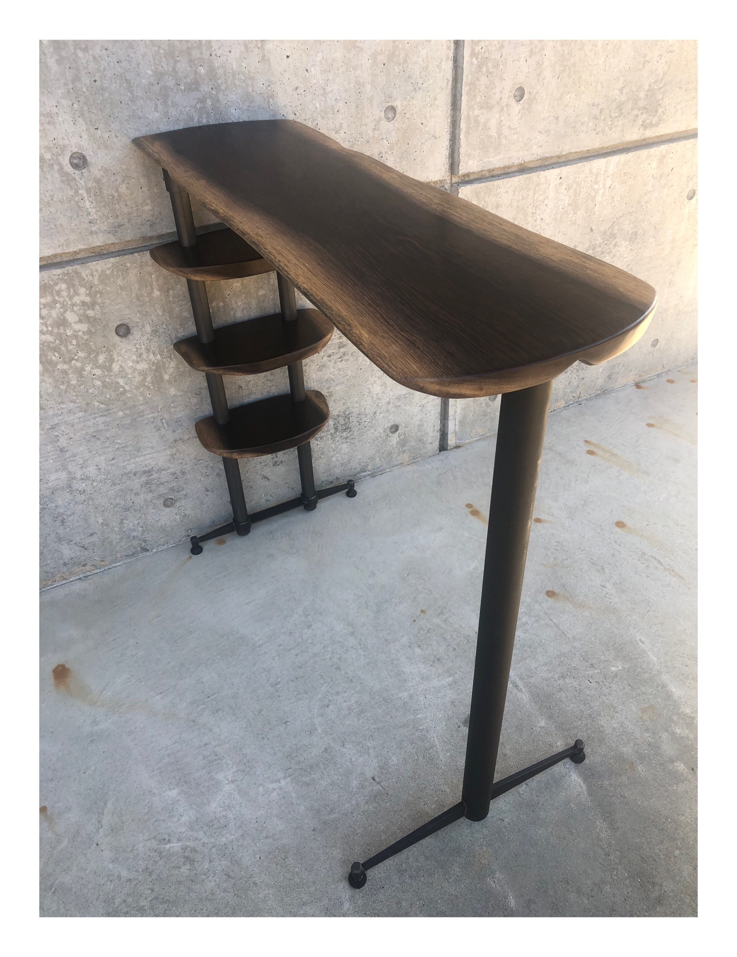 counter table "ウェンジ"