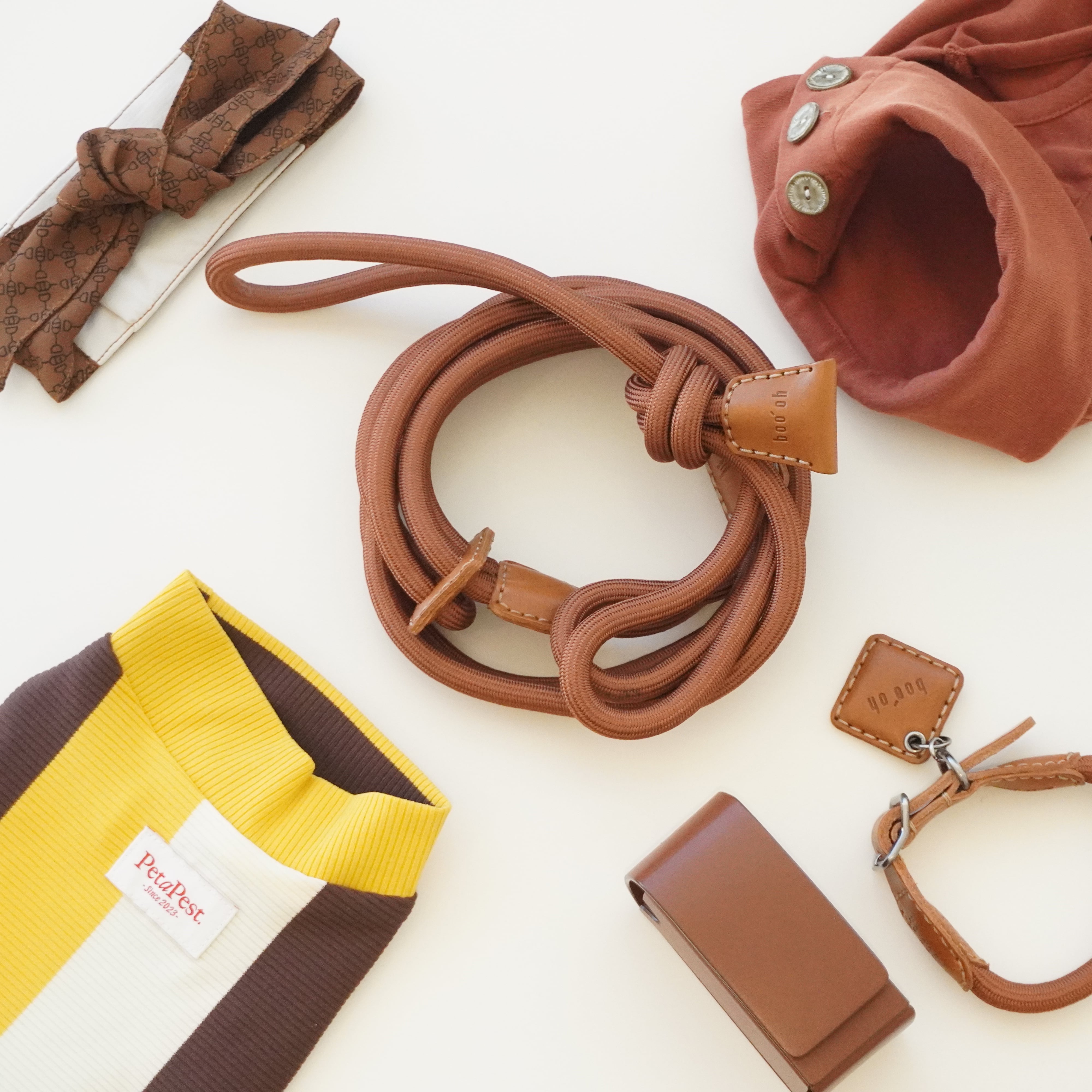 boo'oh Ray Harness - Camel | ote.