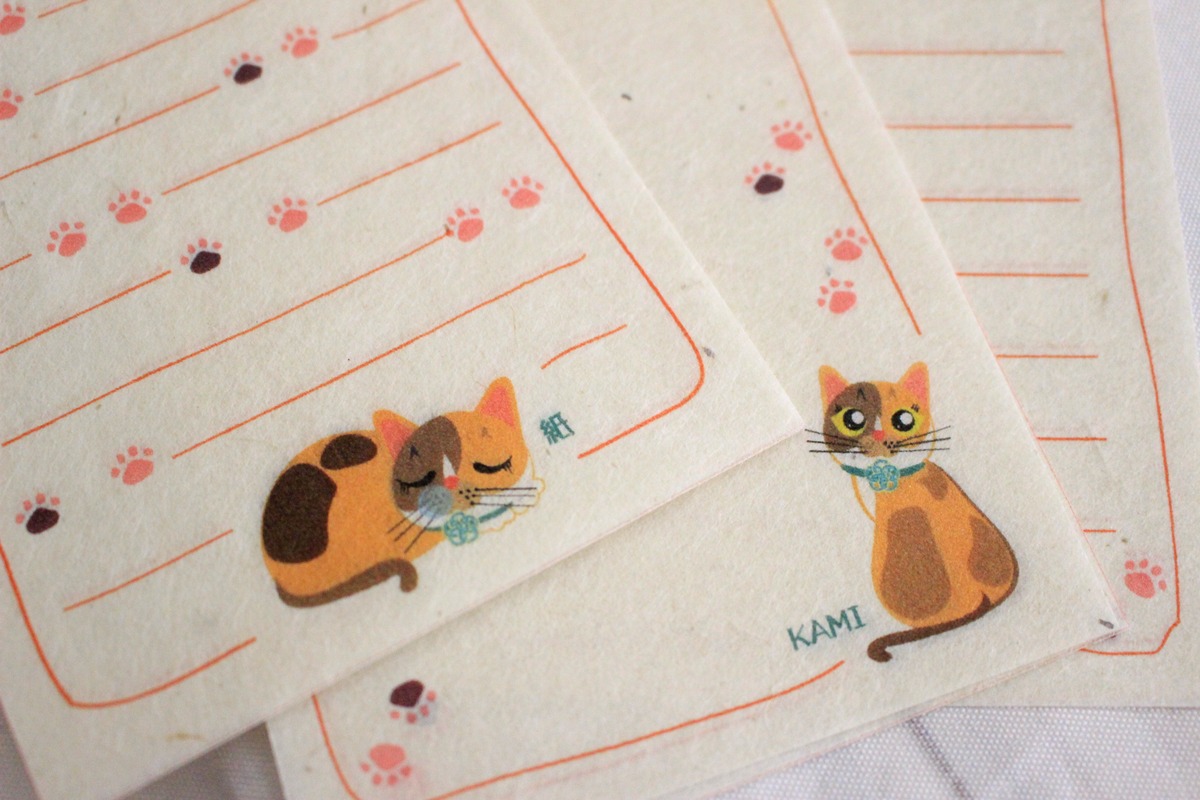 新柄ラミネート オーダーページです。レモンとネコちゃん 新柄