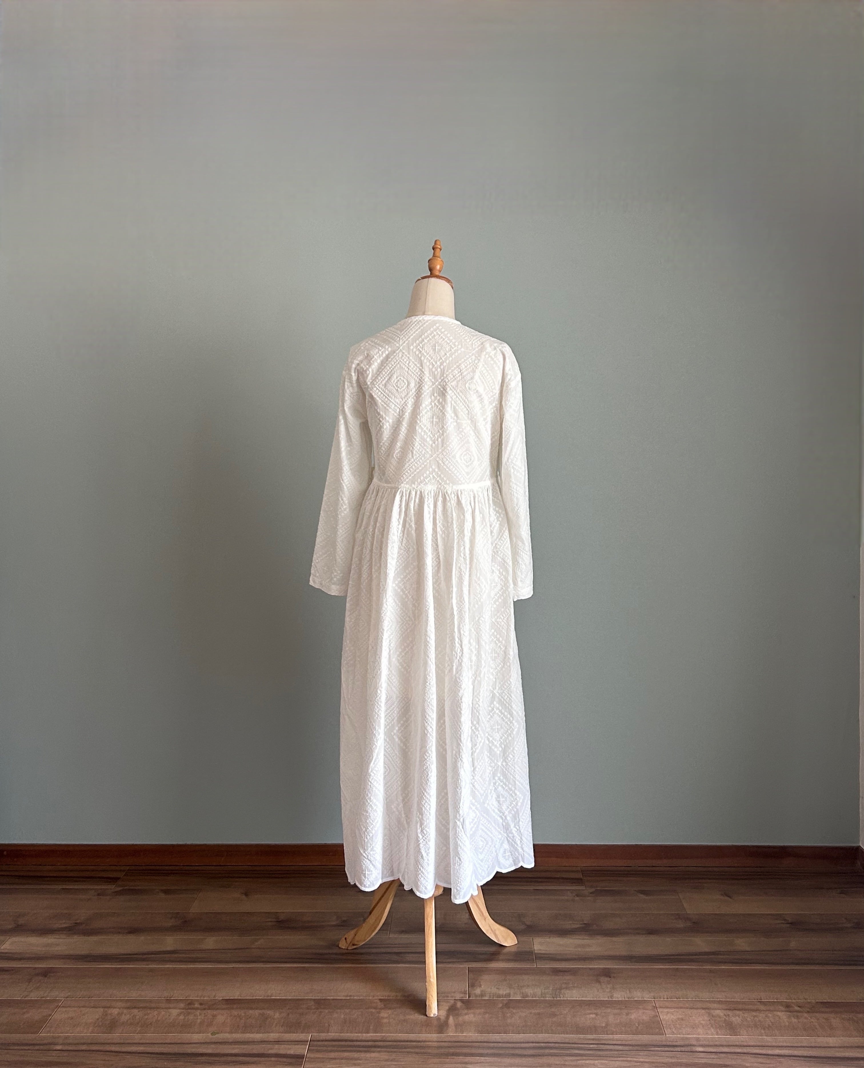 コットンカシュクールドレス | nuu