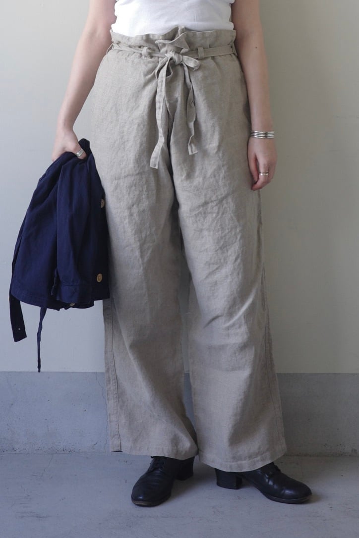genre ホスピタルパンツ　リネン genre ジャンル / HOSPITAL PANTS (LINEN) | genre
