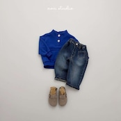 〖取寄〗韓国子供服 / 26winter / aoustudio /タイム ポケット デニムパンツ/ キッズ服 *XS~L*