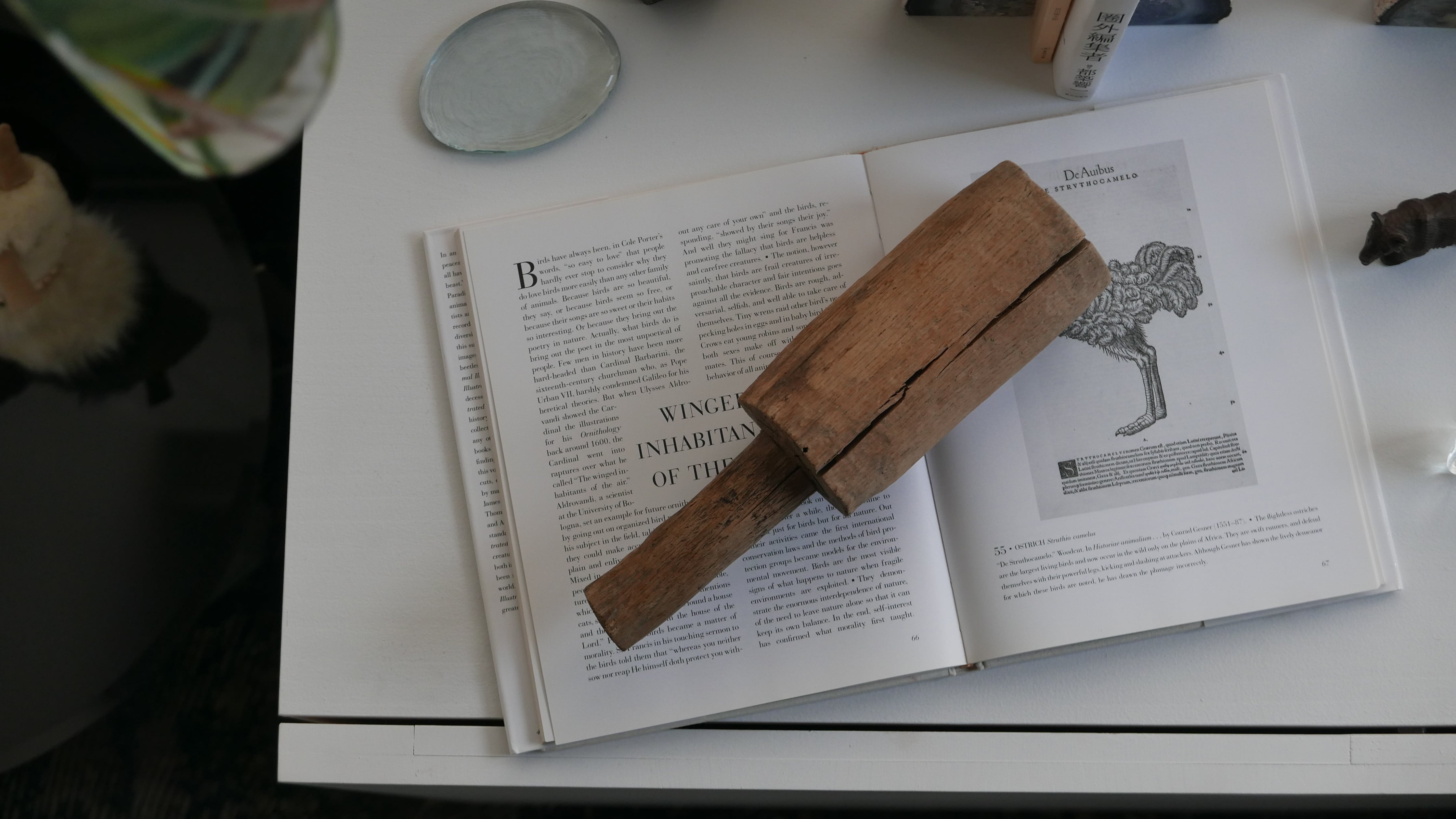 japanese vintage wooden mallet