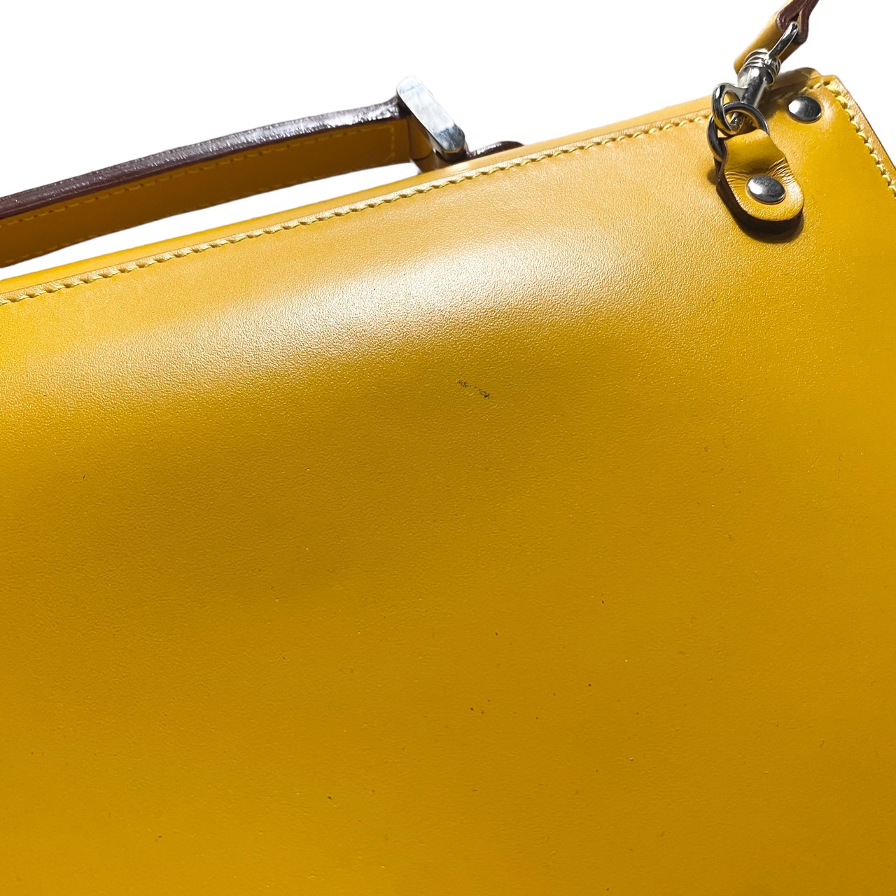 GOLD PFEIL leather bag
