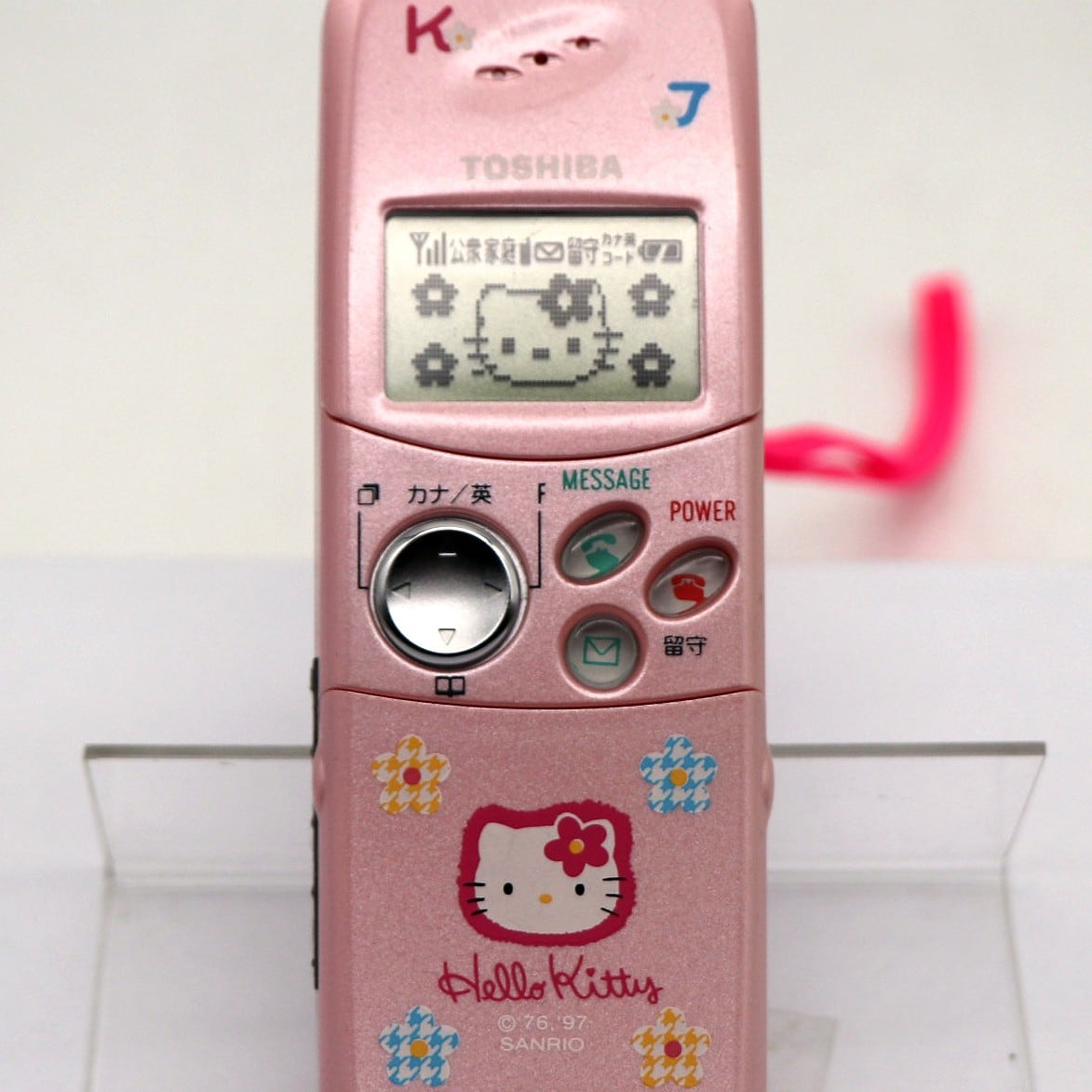 TOSHIBA・東芝・Sanrio・ハローキティ・PHS・電話端末・DL-S27K 