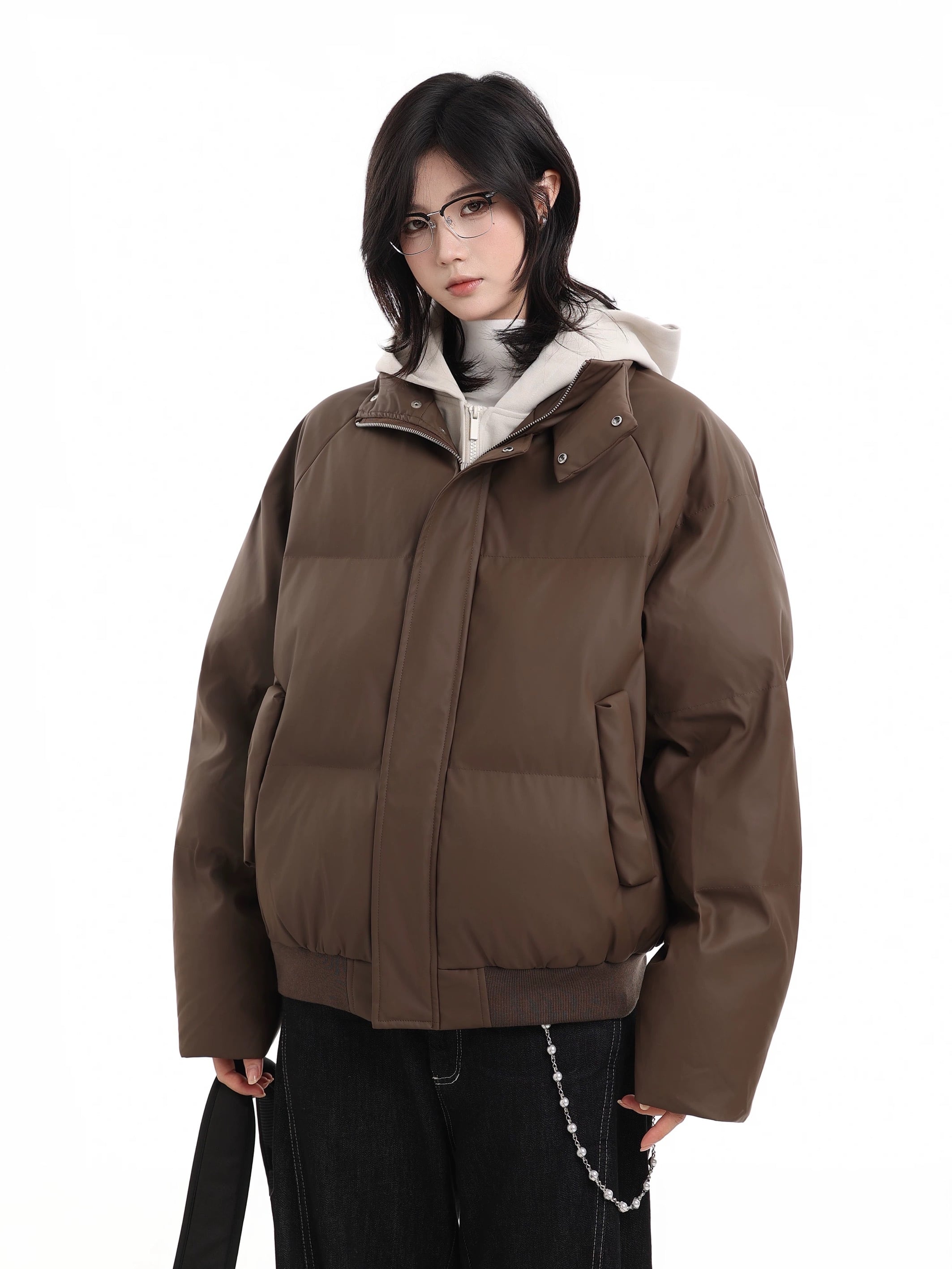 フェイクレイヤードダウンジャケット / FAKE LAYERED DOWN JACKET