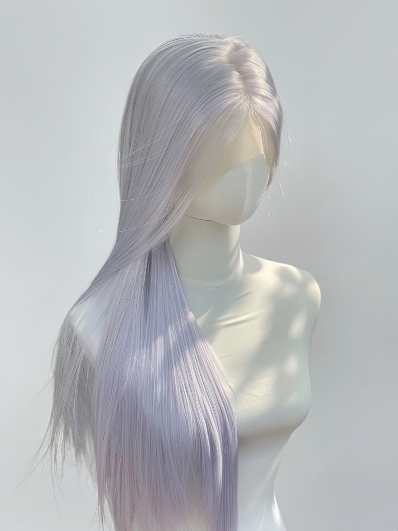 Premium - White Lavender ホワイトラベンダー / 小型レースフロント【商品番号 2011】