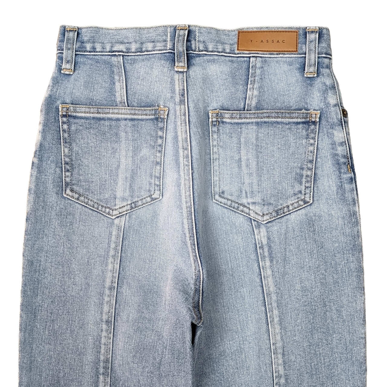 DENIM PANEL PANTS