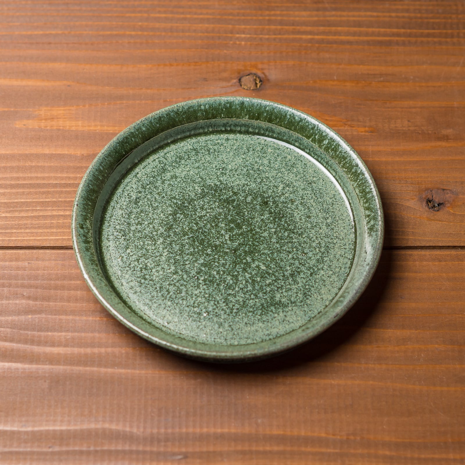 青銅色 6寸プレート（ケーキ皿・パン皿・取皿）／安藤美和