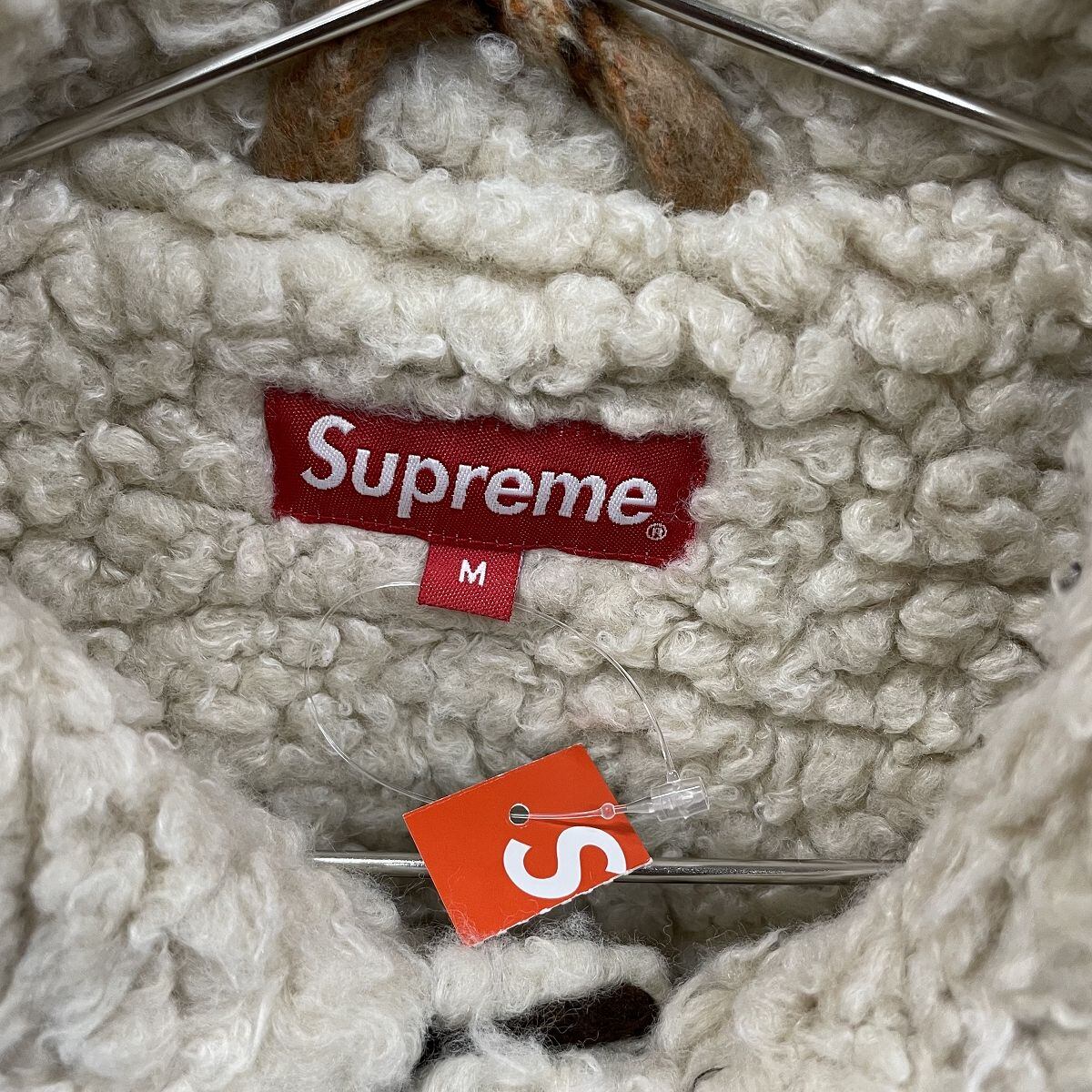 Supreme/シュプリーム【17AW】Plaid Shearling Bomber チェック ...