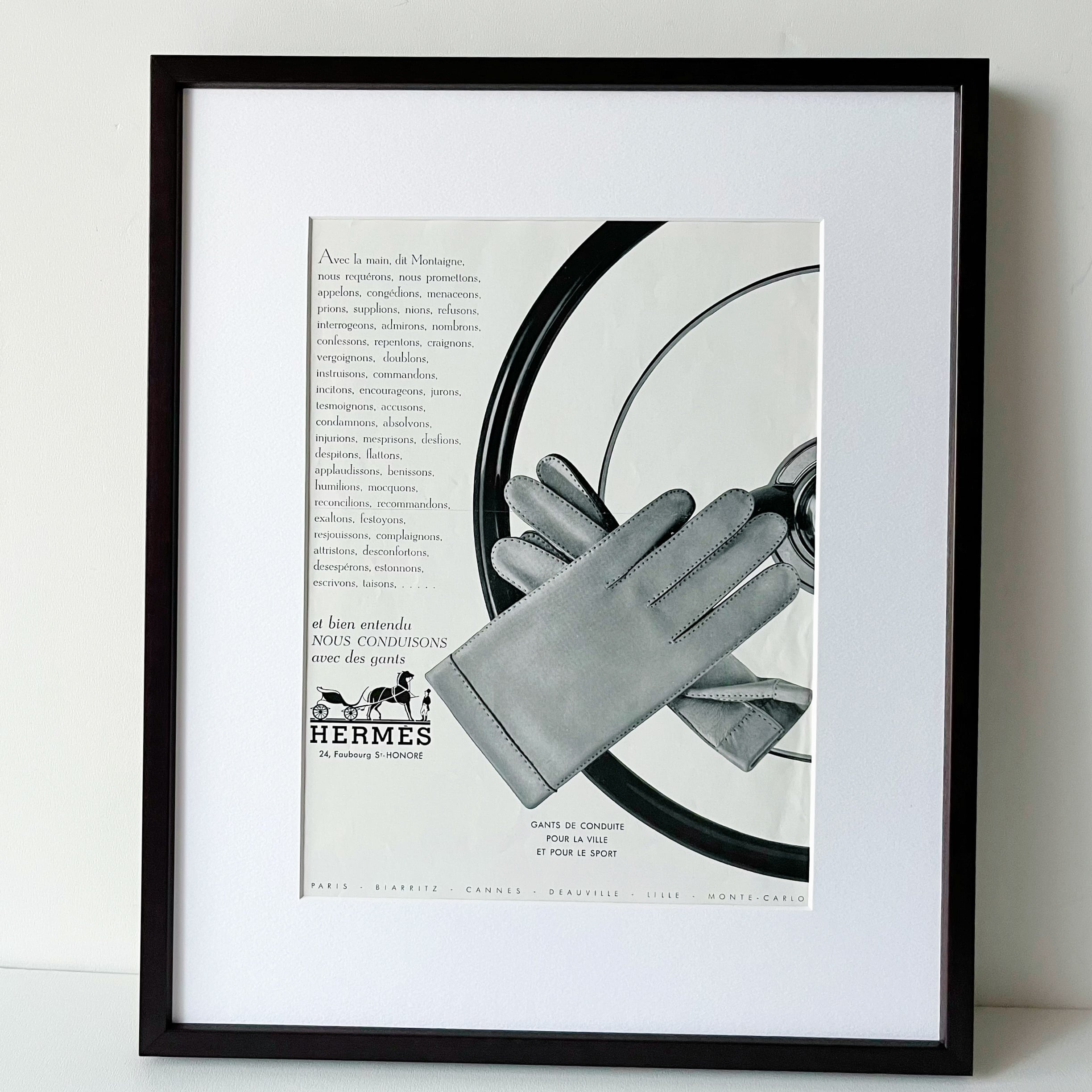 入手困難！1959 広告＞Rolex ロレックス Black Cat ポスター