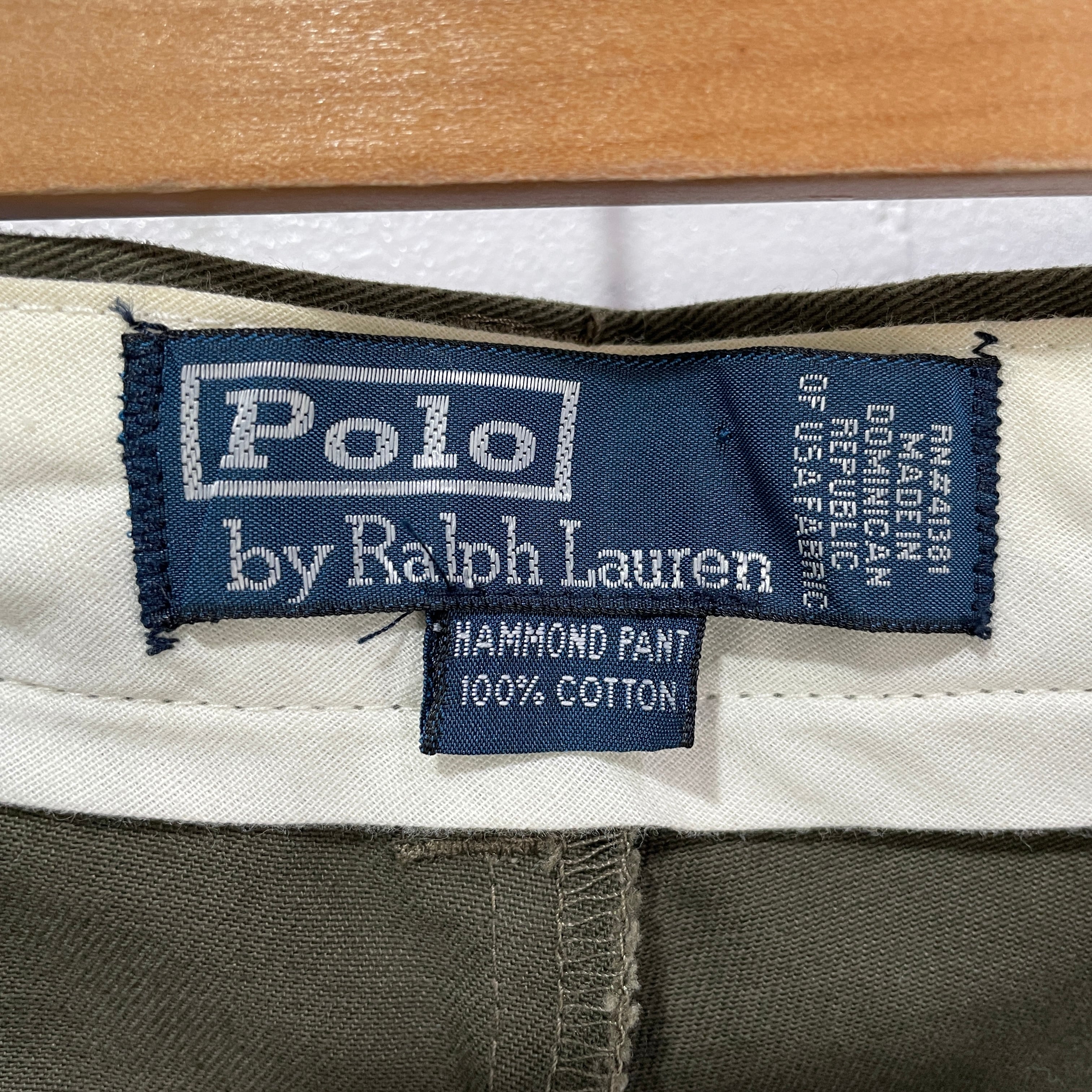 使い勝手の良い 新品タグ付き未使用品☆90s☆Ralph Lauren☆ハモンド