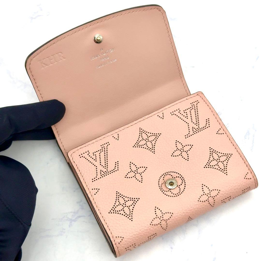 ✨付属品完備✨ルイヴィトン　ポルトフォイユ・イリス　コンパクト　マヒナ　ノワール LOUIS VUITTON 【新品未使用】ルイヴィトン マヒナ ポルトフォイユ
