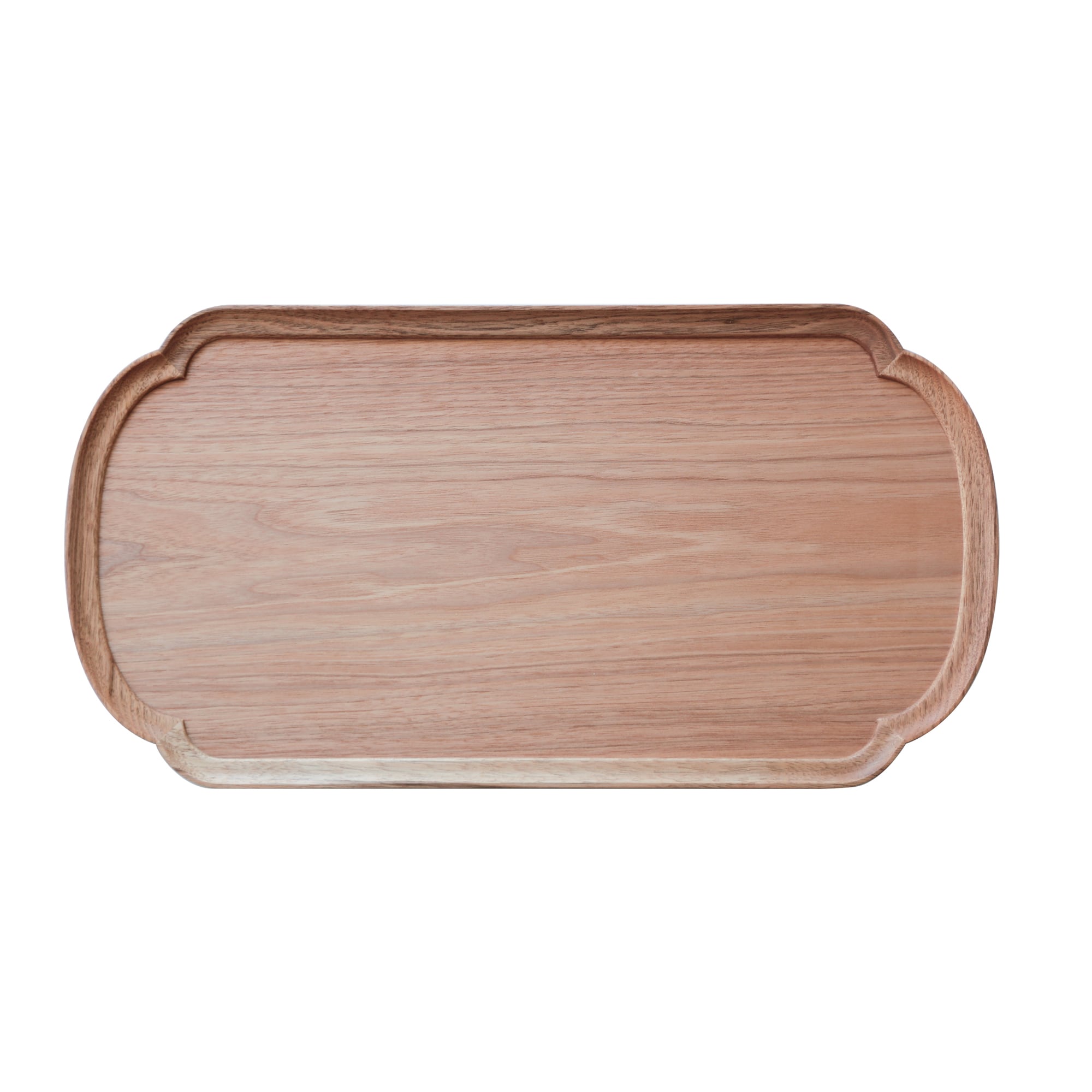 横長木瓜トレー/ クルミ