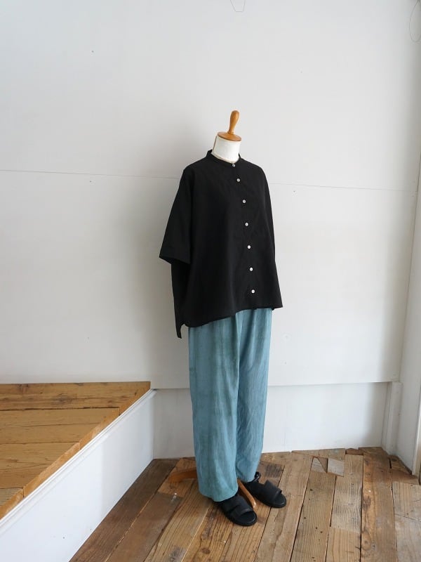 YARRA ヤラ リネンブレンド シアーブラウス | Fimpen+Nul