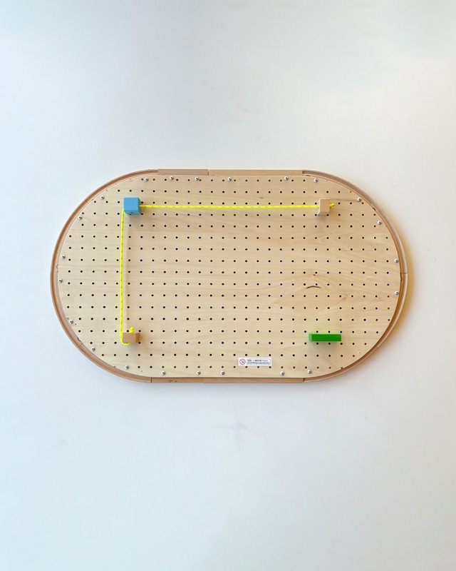 YOU CO. | Wooden Rail Pegboard / XL