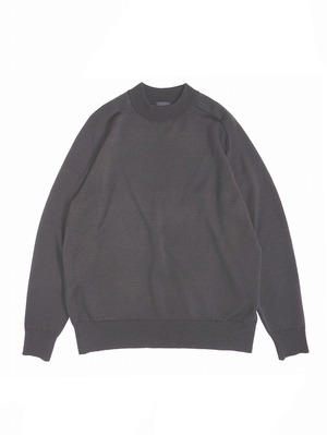 Worsted Merino Mock Neck P/O