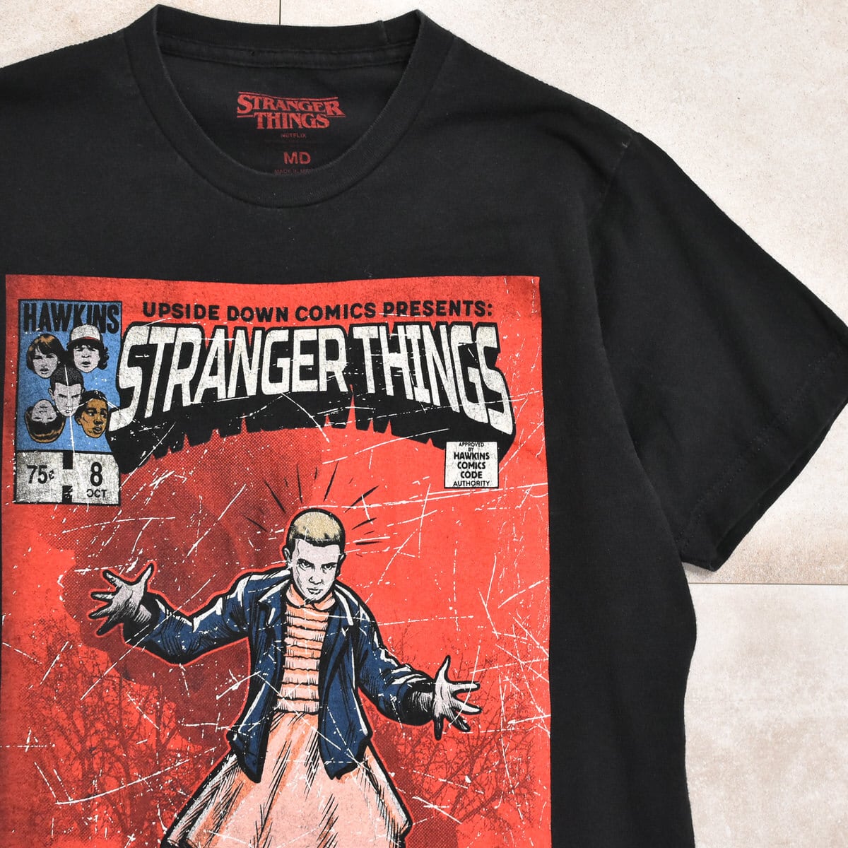 ストレンジャーシングス Tシャツ　シーズン1 　2XL Netflix