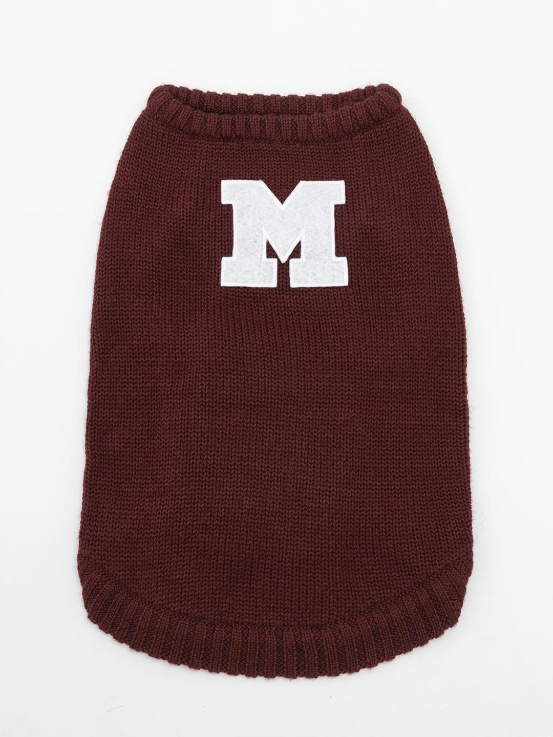 MANDARINE BROTHERS(マンダリンブラザーズ) MANDARINE BROTHERS COLLEGE KNIT BURGUNDY XL