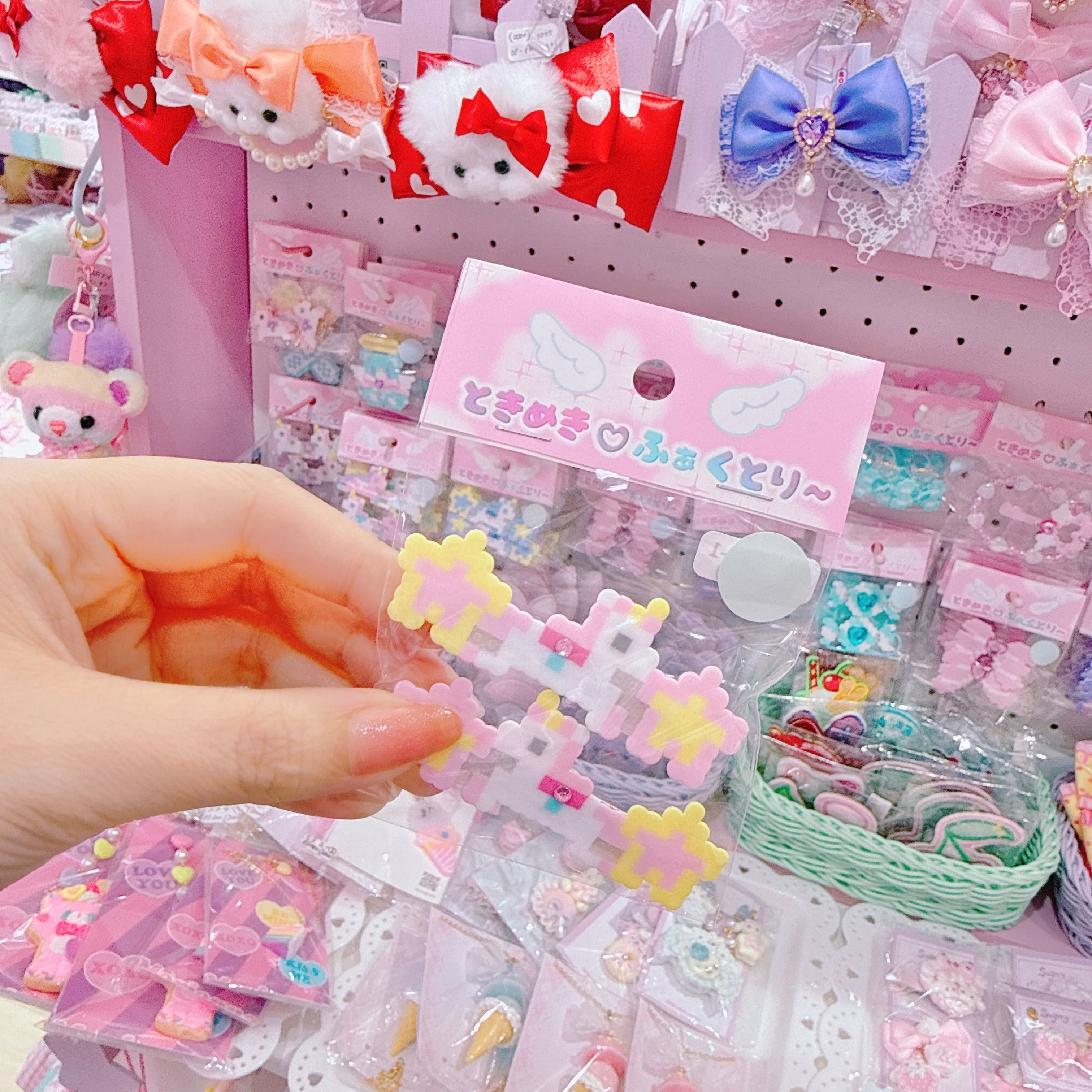 【R1】11-1スターユニコーンツインヘアクリップ