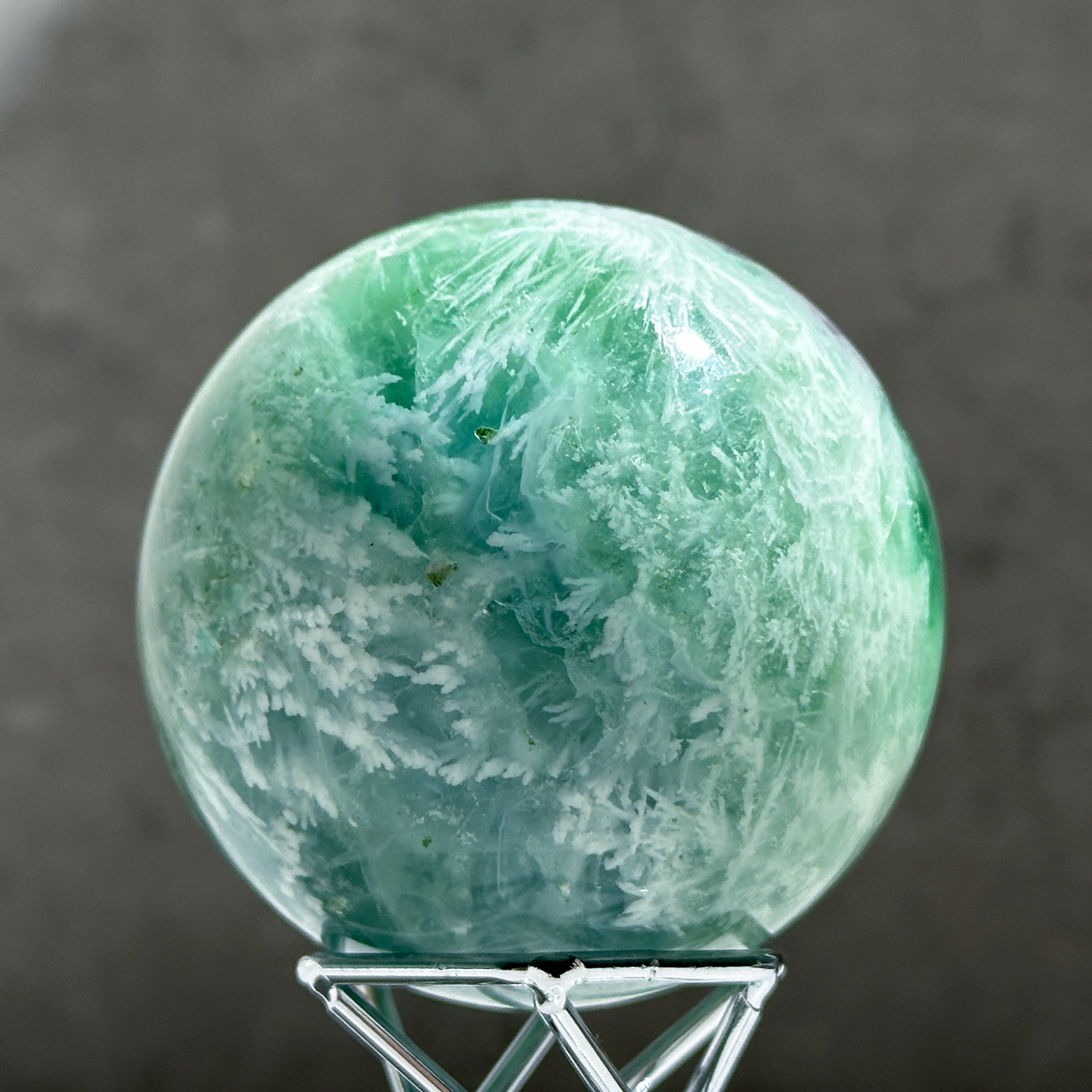 エンジェルフェザーフローライト スフィア22◇ Angel Feather Fluorite