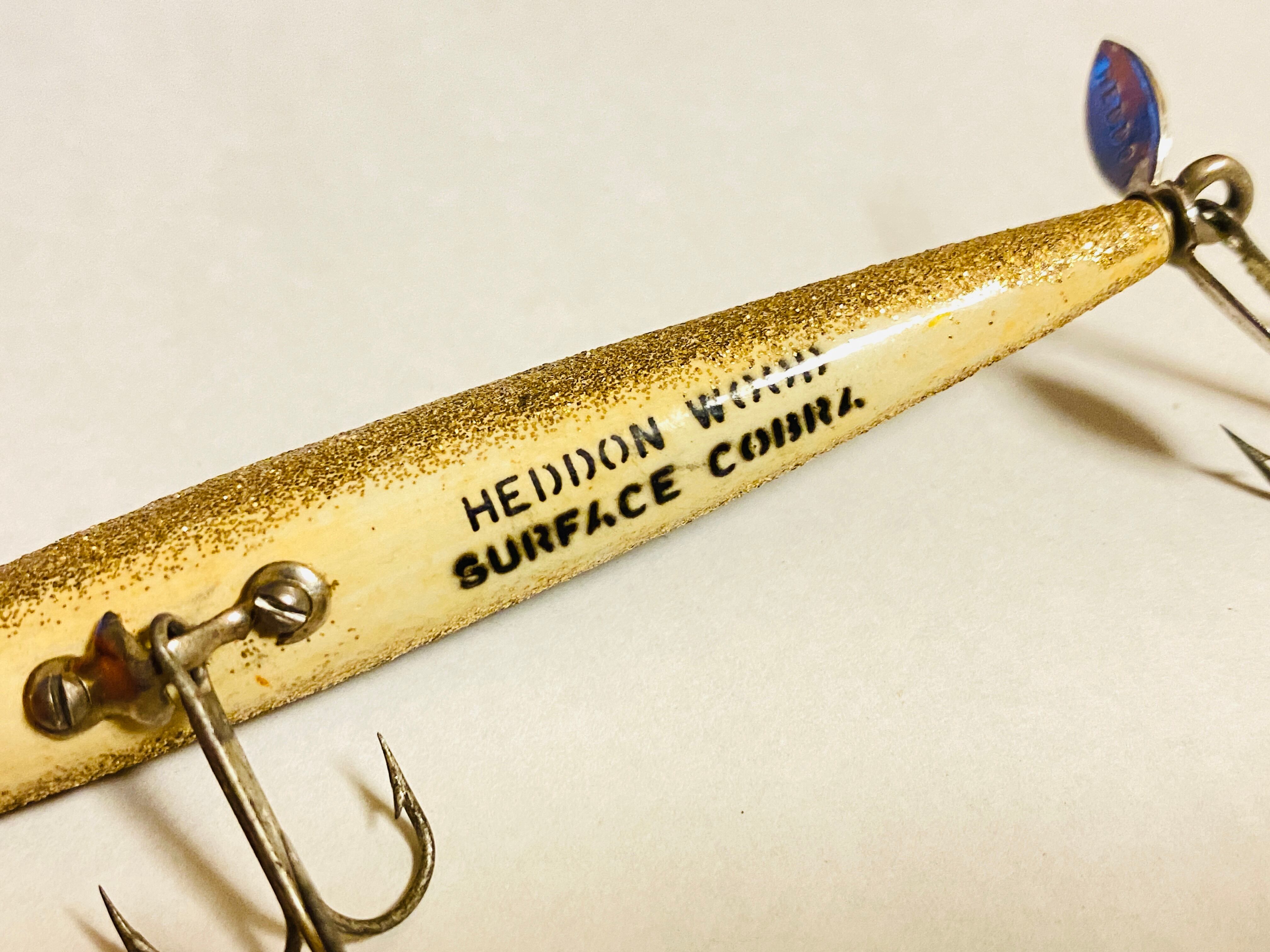60s Heddon 『Wood Surface Cobra』[8872] | Tackleshop GTA