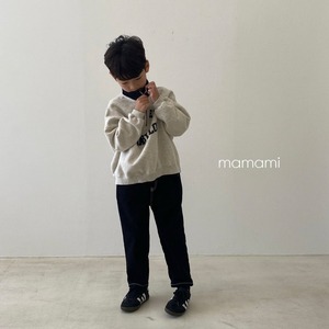 （即納）mamami / always stitch pants