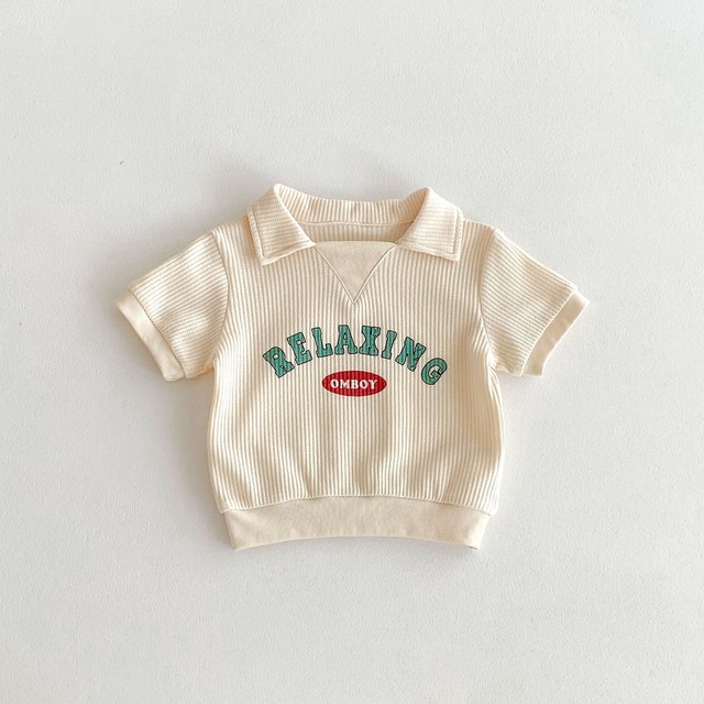 【セット】リラクシングワッフルロゴ半袖上下セット - 16