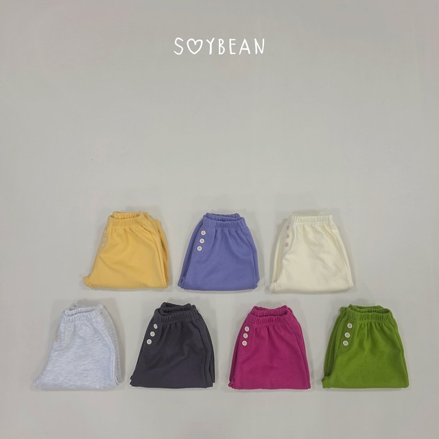 【ﾉﾍﾞﾙﾃｨ＆送料無料】Button jogger pants / soy bean