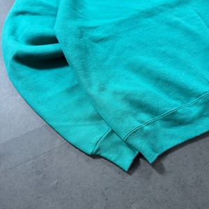 90s Russell Athletic sweatshirt solid green M 古着