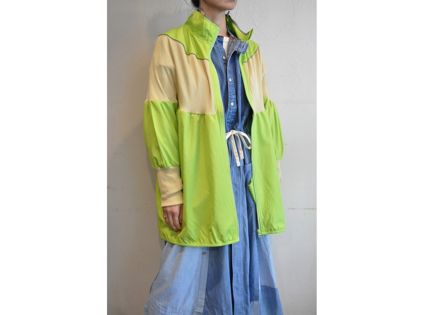REHEARSALL リハーズオール　ジャケット RehersalL】rib yoke nylon jacket /【リハーズオール】リブヨーク