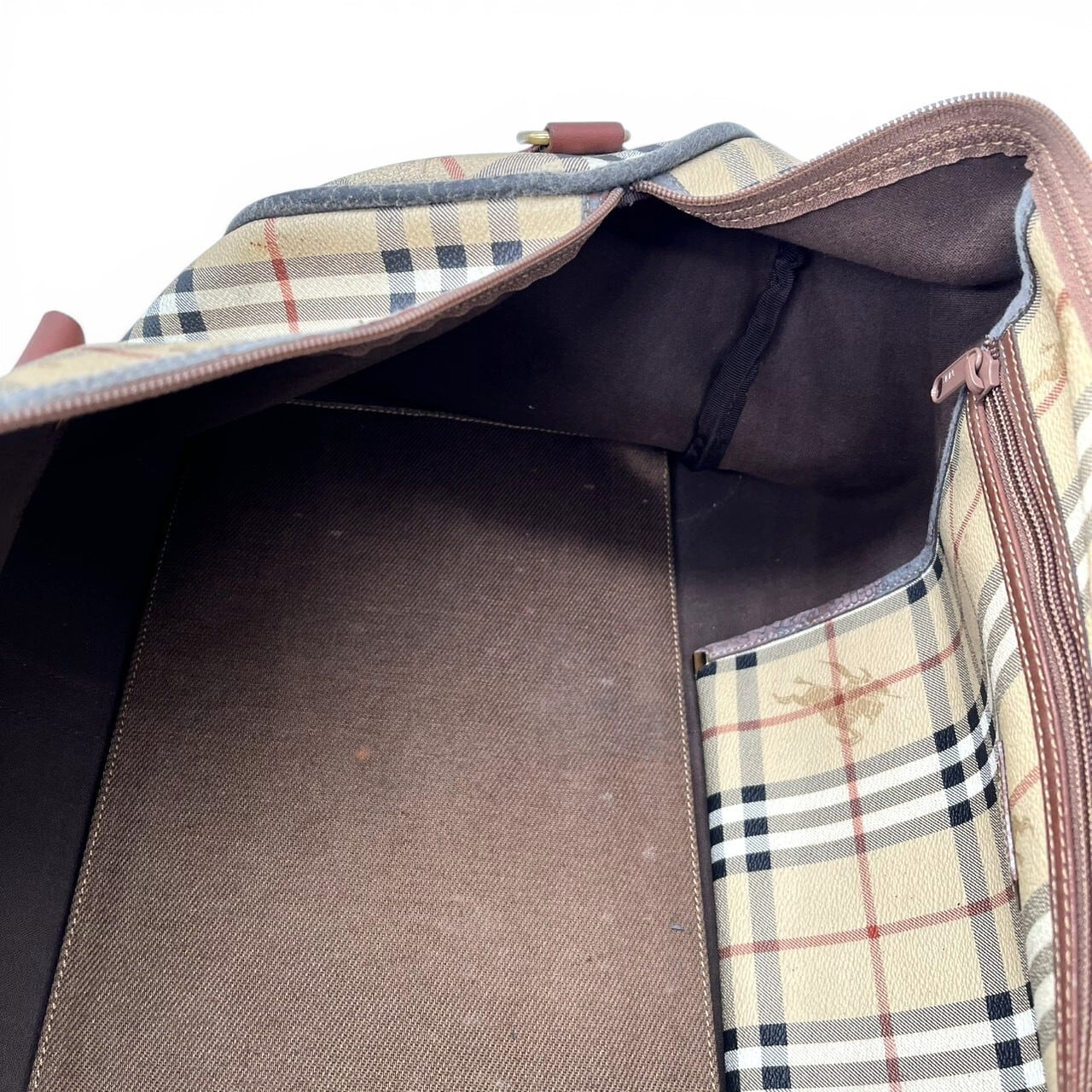 Vintage Burberrys Boston Bag Nova Check / ヴィンテージ バーバリー