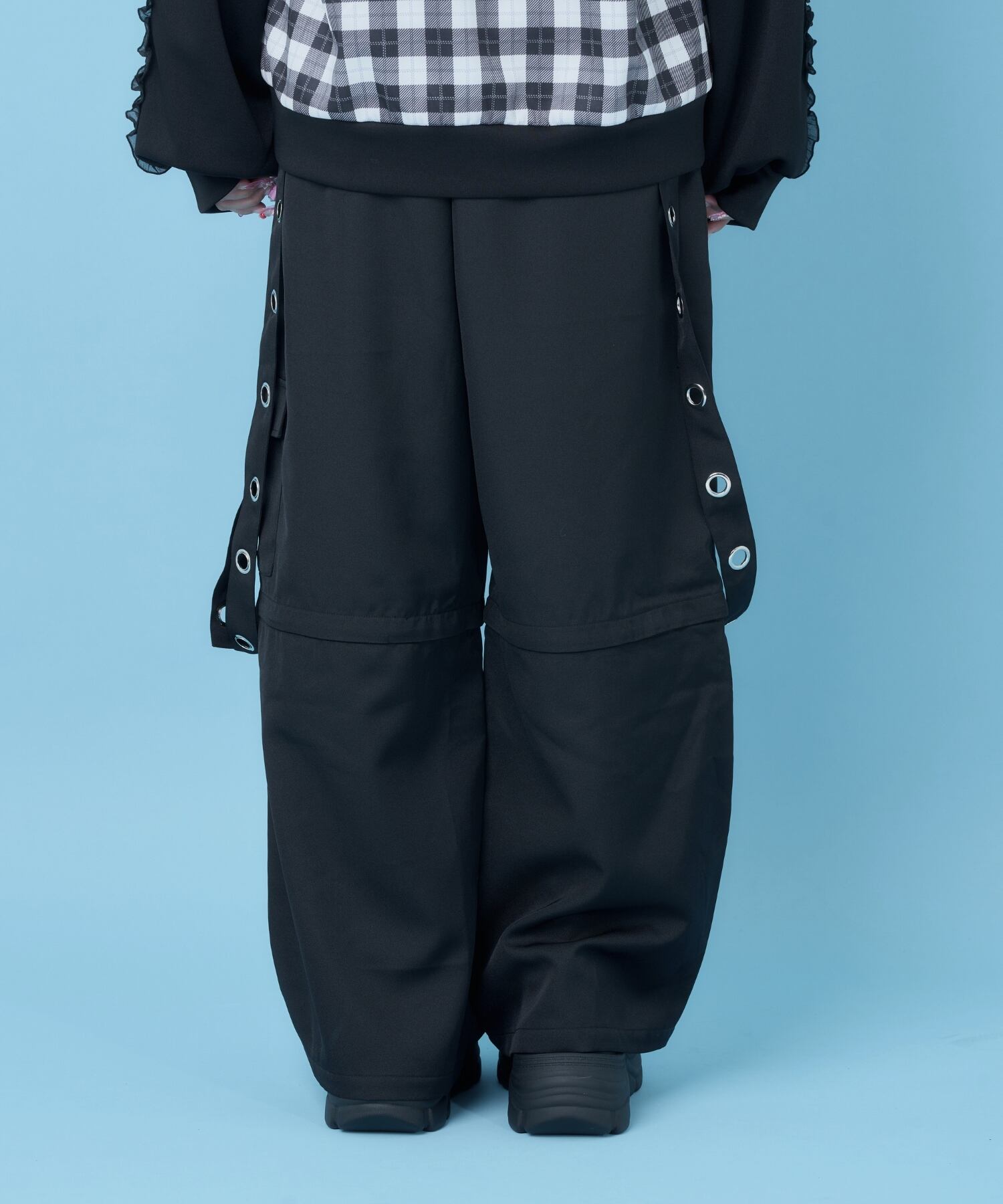 はとめベルトワイドパンツ | Hauls